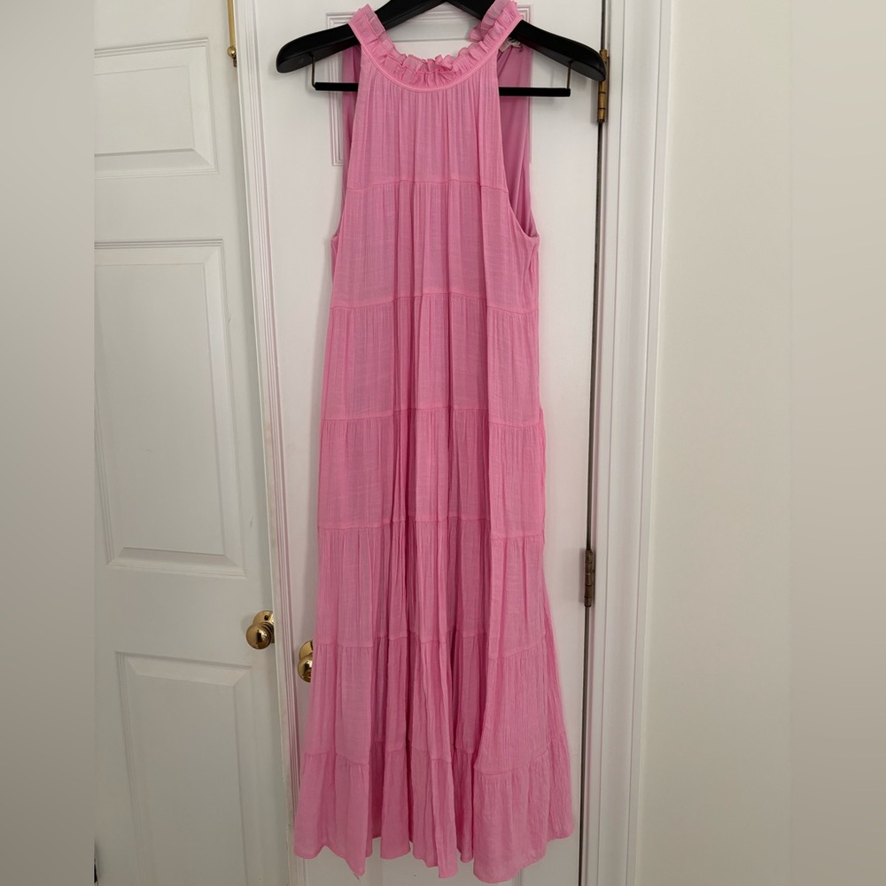 Pink Maxi Dress size Large